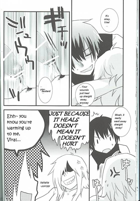 (Otoko no Drill Matsuri) [Amarans, MONMON (Fujimura Marina, Han)] VIRAL HIGH!! (Tengen To_22