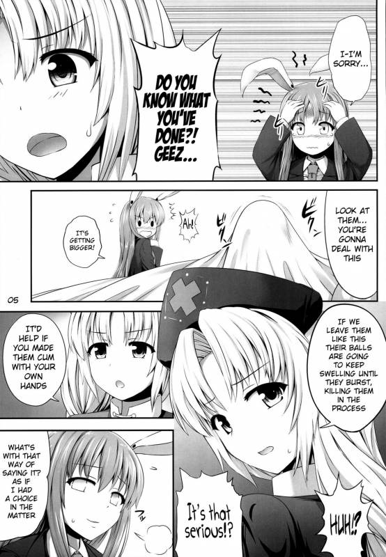 (Reitaisai 11) [Fukutsuu Okosu (Kaiou)] Okusuri Onee-san (Touhou Project) [English] {doujin-moe.us}_03