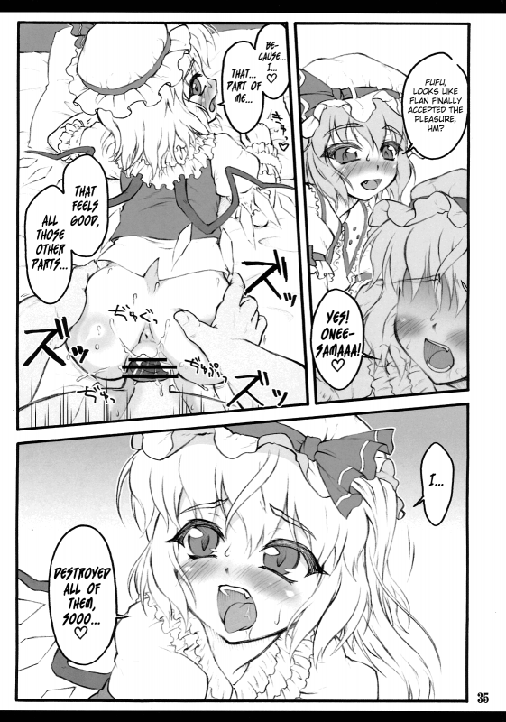 (Reitaisai 8) [CHIRIAKUTA (Yaburebouki Akuta)] Flandre ~Touhou Shoujo Saiin~_33