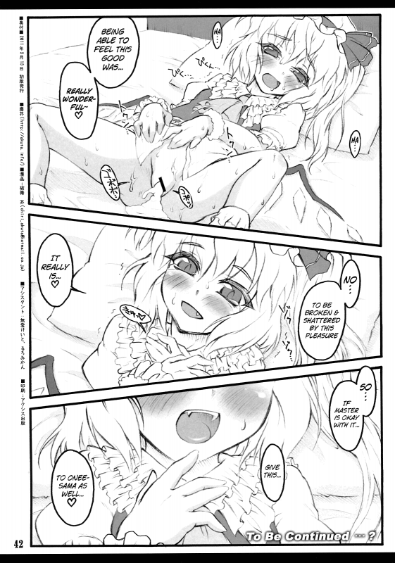 (Reitaisai 8) [CHIRIAKUTA (Yaburebouki Akuta)] Flandre ~Touhou Shoujo Saiin~_40