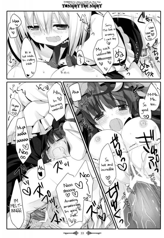 (Reitaisai 9) [D.N.A.Lab., Ichigo Size (Miyasu Risa, Natsume Eri)] Tonight The Night_31