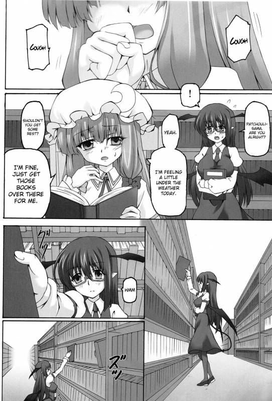 (Reitaisai 9) [Nejimaki Kougen (Kirisawa Tokito)] Yoshoku Toshokan (Touhou Project) [English] {Hennoji_02