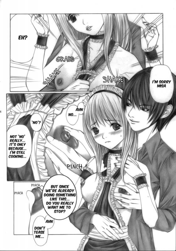 (SC31) [Bone★chinA (Chuuni no Keroyon, Hasumi Hiro)] MISA NOTE (Death Note) [English] {doujin-moe.com}_04