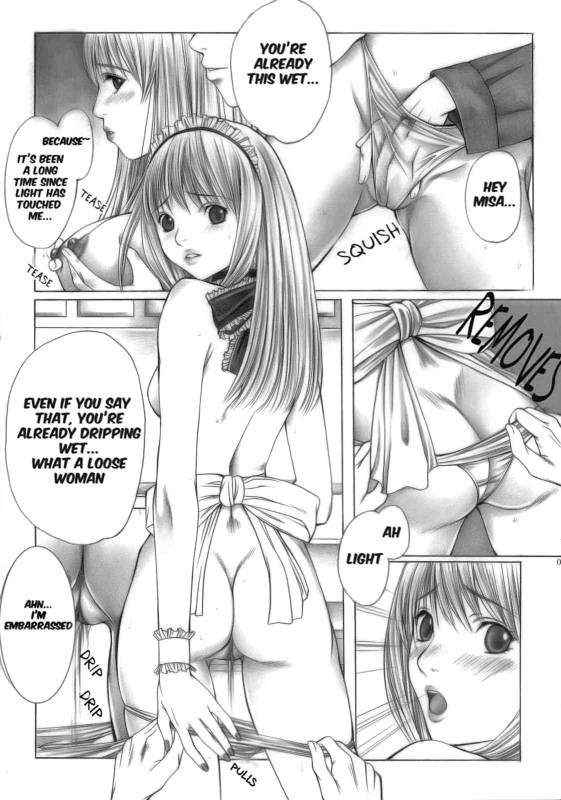 (SC31) [Bone★chinA (Chuuni no Keroyon, Hasumi Hiro)] MISA NOTE (Death Note) [English] {doujin-moe.com}_05