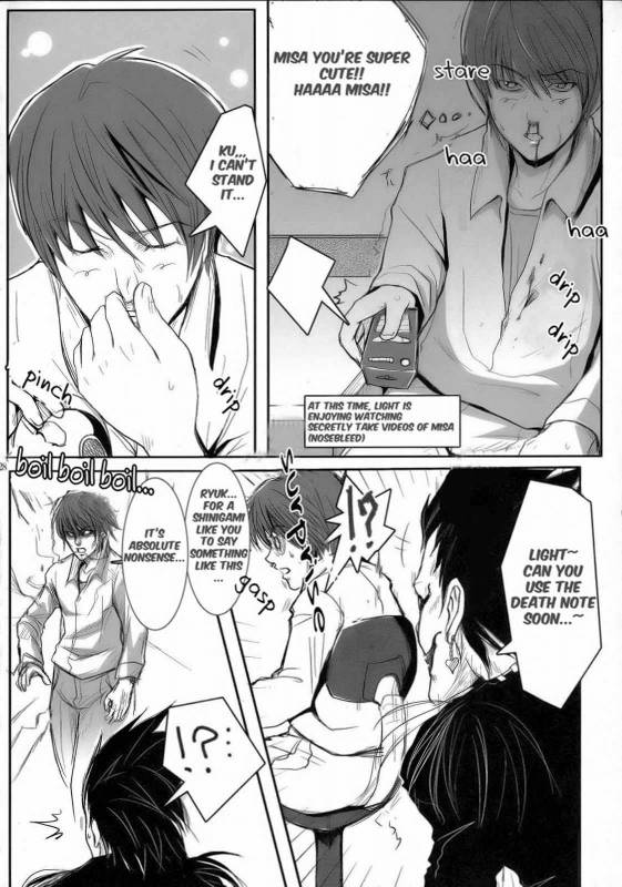 (SC31) [Bone★chinA (Chuuni no Keroyon, Hasumi Hiro)] MISA NOTE (Death Note) [English] {doujin-moe.com}_26