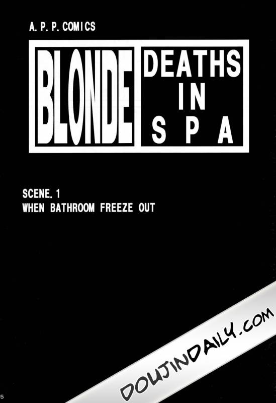 (SC39) [Atelier Pinpoint (CRACK)] Blonde - Shinigami Onsen  Death Gods' Sauna Bath (Bleach_01