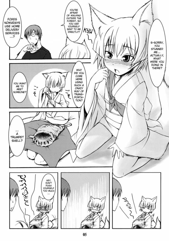 (SC41) [Tanmatsu Ijou (BadHanD)] Byakko no Mori Sono San [English] [biribiri]_03