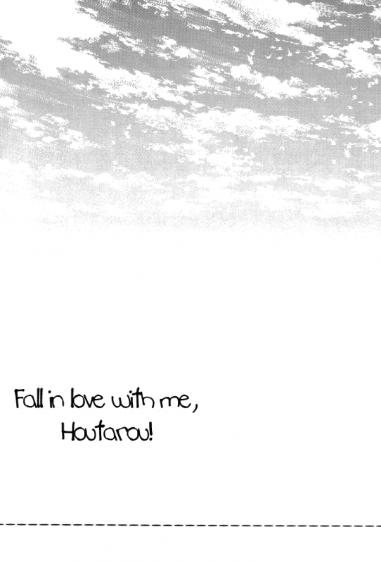 (SPARK7) [O-gon Pudding (Ibuki Ren)] Boku to Koi o Shiyou yo Houtarou! (Hyouka) [English] [Silver Lin_12