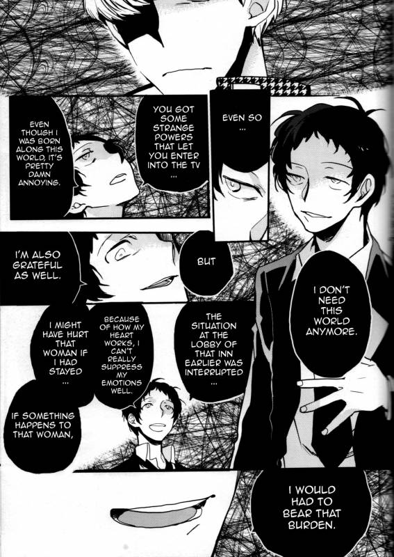 (SPARK9) [Magaimonoyasoinabashiten (Esukichizuru)] The End Of The World Volume 2 (Persona 4) _45