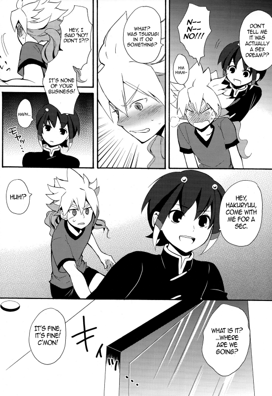 (SUPER21) [Double Slash (Orishima Yupopo)] Sweet Your Dream (Inazuma Eleven GO) [English] =SW=_09