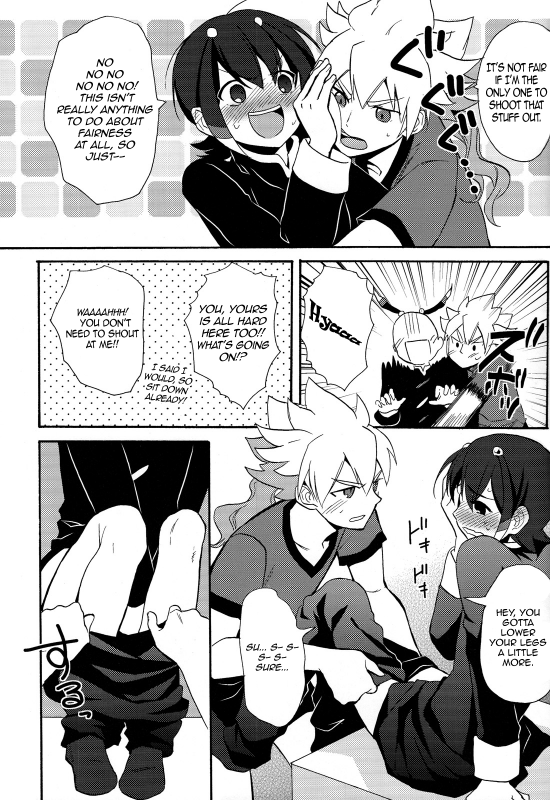 (SUPER21) [Double Slash (Orishima Yupopo)] Sweet Your Dream (Inazuma Eleven GO) [English] =SW=_18