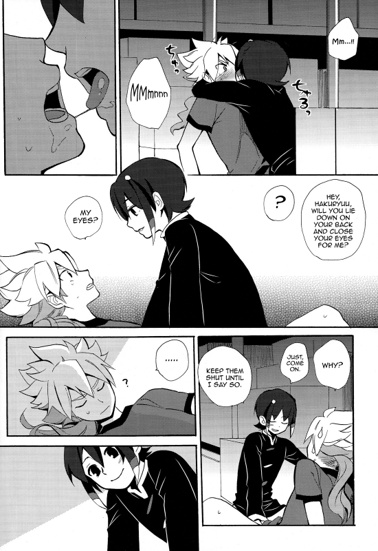 (SUPER21) [Double Slash (Orishima Yupopo)] Sweet Your Dream (Inazuma Eleven GO) [English] =SW=_21