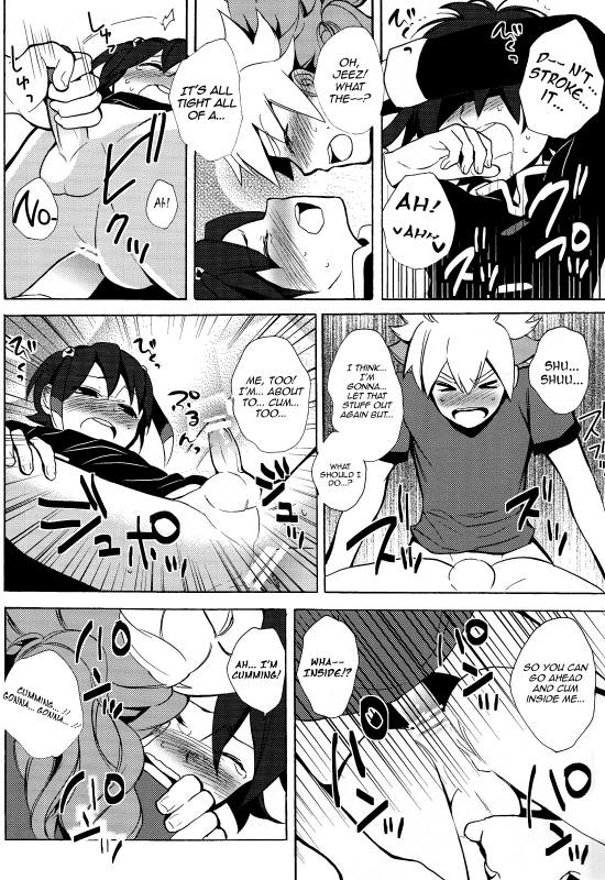 (SUPER21) [Double Slash (Orishima Yupopo)] Sweet Your Dream (Inazuma Eleven GO) [English] =SW=_27