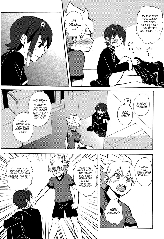 (SUPER21) [Double Slash (Orishima Yupopo)] Sweet Your Dream (Inazuma Eleven GO) [English] =SW=_29