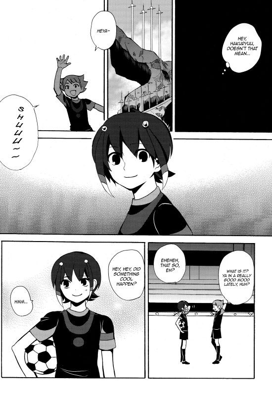 (SUPER21) [Double Slash (Orishima Yupopo)] Sweet Your Dream (Inazuma Eleven GO) [English] =SW=_31