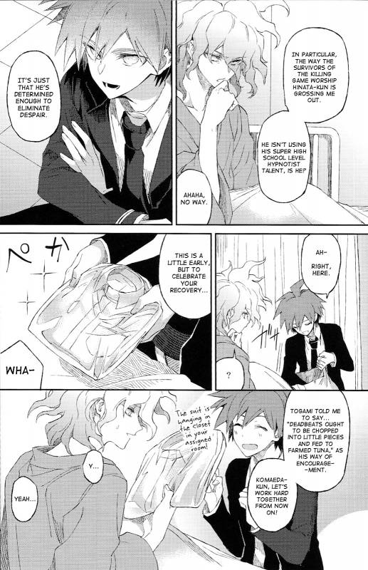 (SUPER23) [ZCC (Zakiko)] Umarekawarenu Kanashimi ni (Super Danganronpa 2) [English]_15