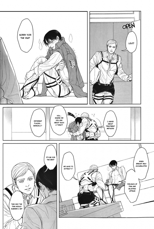 (SUPER24) [Syounen Kouraku (twoframe)] OMEGAVERSE MILK (Shingeki no Kyojin) [English] [humanitys sas_10