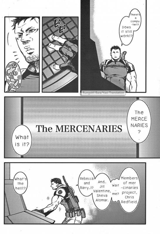(Yarou Fes 2012) [Takeo Company (Sakura)] The MERCENARIES (Resident Evil) [English]_04