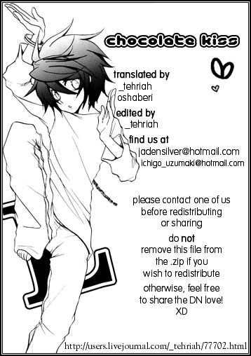 Chocolate Kiss - Death Note - (Yaoi) [English traslated]_00