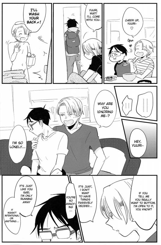 [AAAMOOO (chiyoko)] nee, hontou wa kimochiyokunain desho! (Yuri!!! on ICE) [English]_13