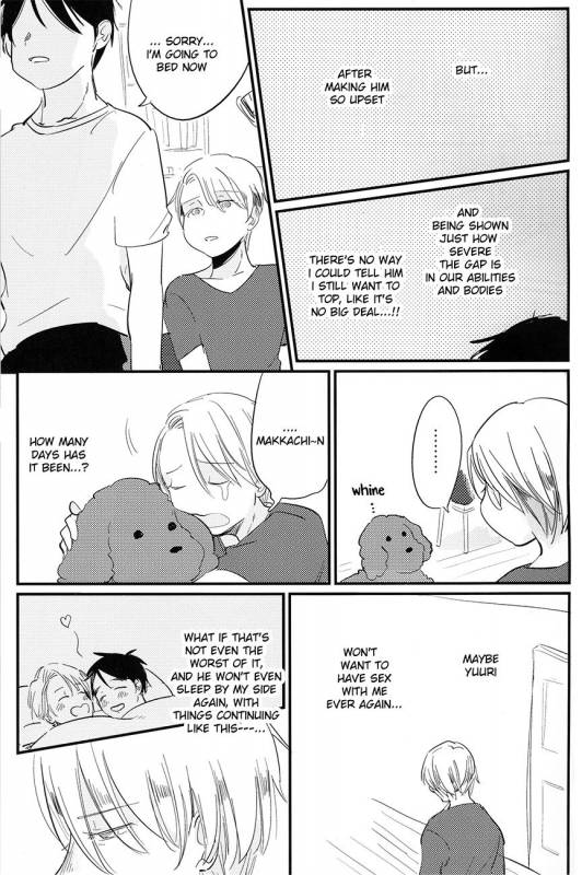 [AAAMOOO (chiyoko)] nee, hontou wa kimochiyokunain desho! (Yuri!!! on ICE) [English]_14