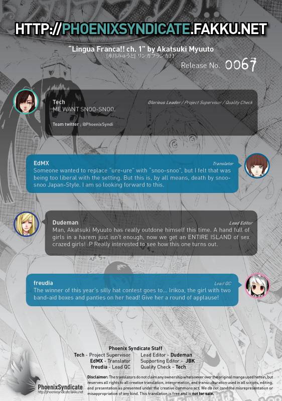 [Akatsuki Myuuto] Lingua Franca!! Ch. 1-6 [English] [PSYN+DMD]_035