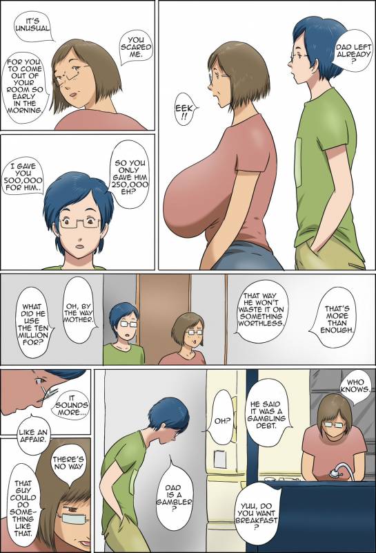 [Zenmai Kourogi] Haha to Musuko no Kazoku Seikatsu  Family Life of Mother and Son [English] [Amoskandy_008