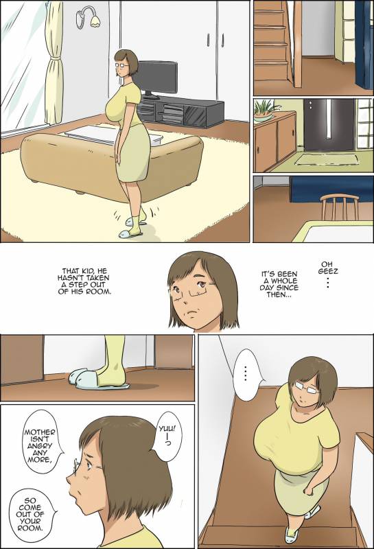 [Zenmai Kourogi] Haha to Musuko no Kazoku Seikatsu  Family Life of Mother and Son [English] [Amoskandy_016