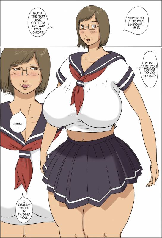 [Zenmai Kourogi] Haha to Musuko no Kazoku Seikatsu  Family Life of Mother and Son [English] [Amoskandy_038