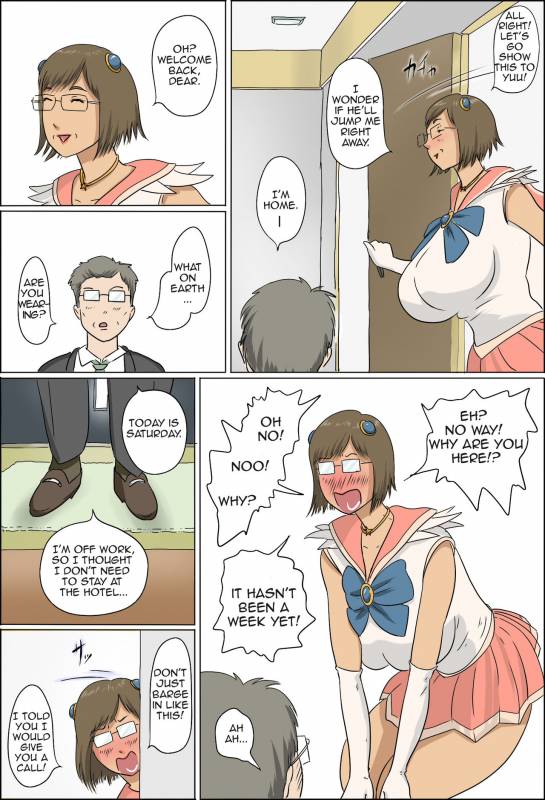 [Zenmai Kourogi] Haha to Musuko no Kazoku Seikatsu  Family Life of Mother and Son [English] [Amoskandy_066