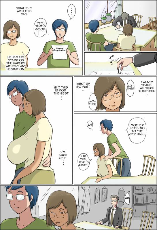 [Zenmai Kourogi] Haha to Musuko no Kazoku Seikatsu  Family Life of Mother and Son [English] [Amoskandy_085