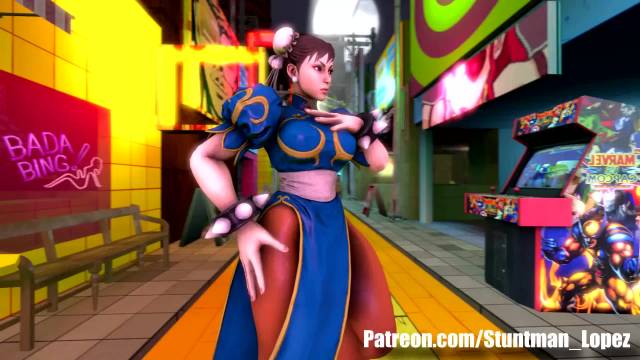 shocking (artist)alyx vance+chun-li25c1c98664de31c426af9a9dd738319d