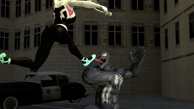 thebiggestsmalleddie brock+gwen stacy+spider-gwen+venom (spider-man)2123a2c750ed992a2dc74a8481a856c7