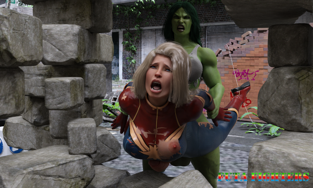 futafighterscaptain marvel+carol danvers+she-hulk6cb7b20e23daff17a5ce1edee27a66b8