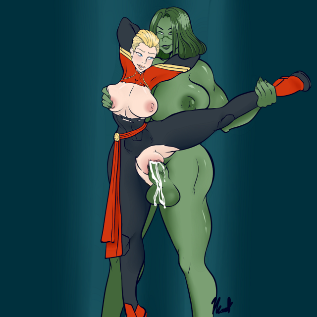 sucre-boocaptain marvel+carol danvers+jennifer walters+she-hulk74fc61e63bc35497d3512b954676f68b
