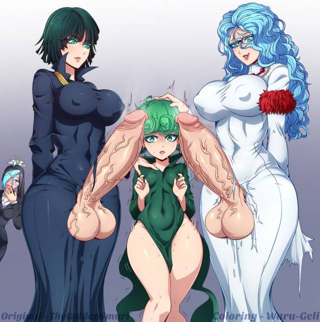 thegoldensmurf+waru-gelifubuki (one-punch man)+psykos+sansetsukon no lily+tatsumaki4fcf81f9d75a2fc20ce00a8a8bd4f7f9