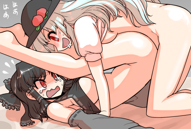 mono (moiky)hakurei reimu+hinanawi tenshi+maga-reimu843c62144b55f6ed2dea39de88fb00ea