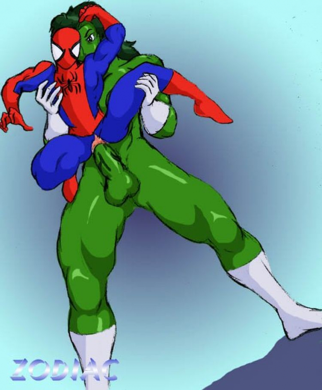 zodiac (artist)jennifer walters+peter parker+she-hulke8fdaaf349982464e2581720d53047a4