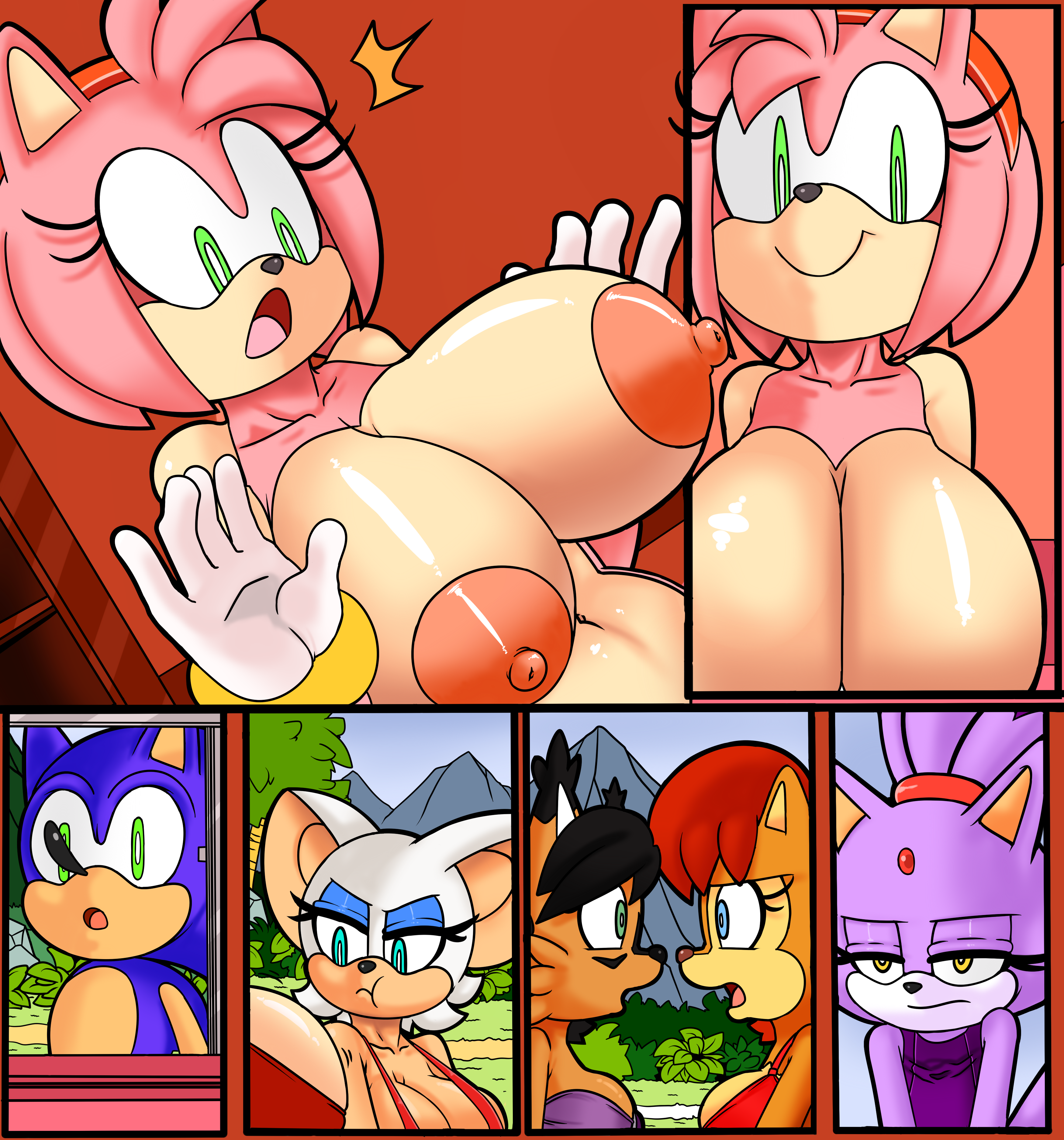 Sonic amy porn comics