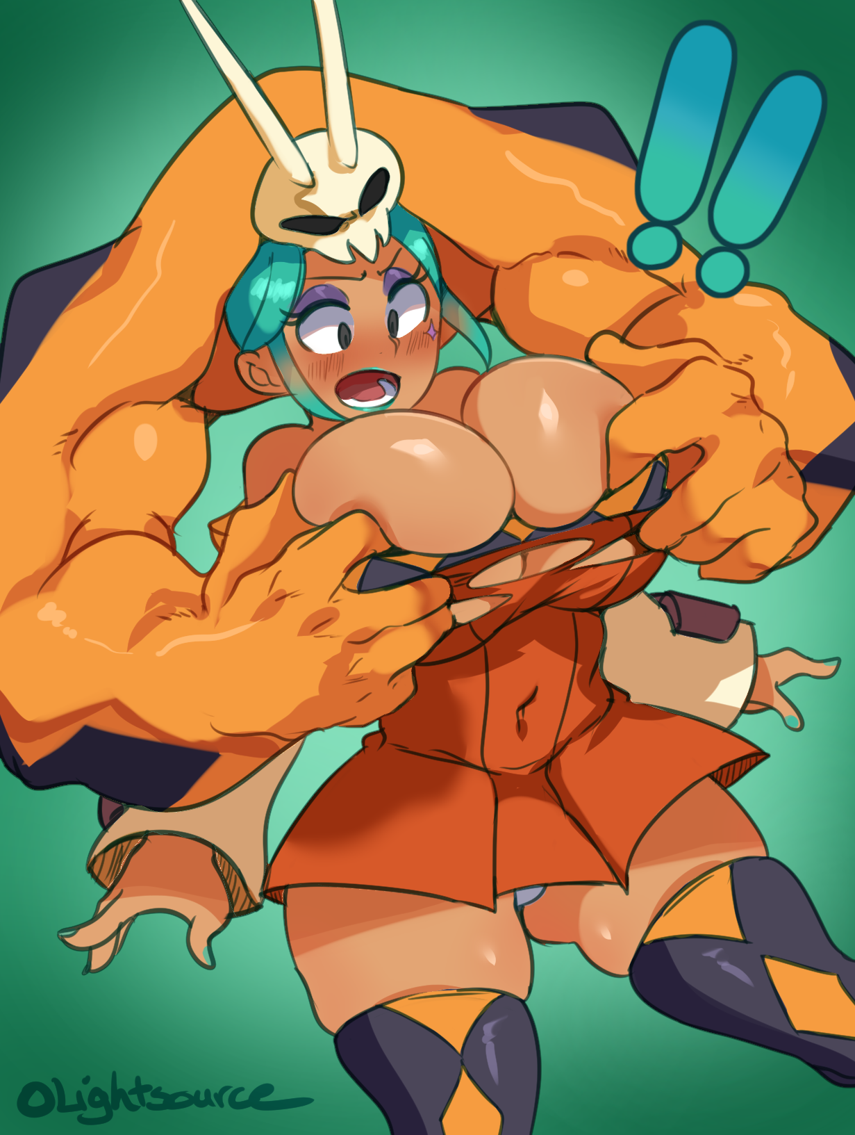 Skullgirls hentai gif фото 119