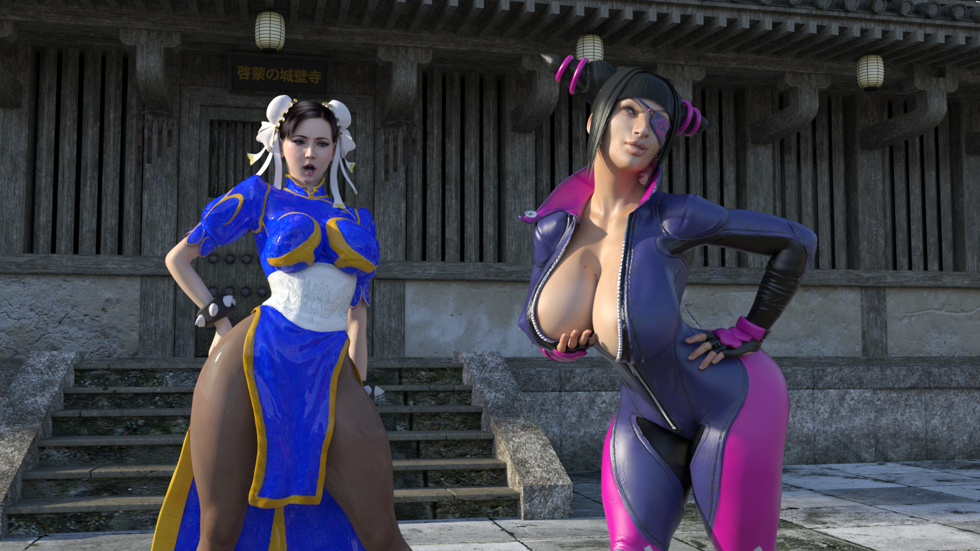 Chun Li Topless