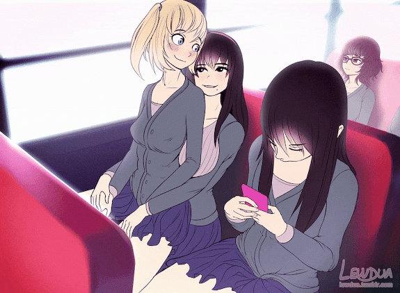 alice (lewdua)+alison (lewdua)+nessie (lewdua)+original character