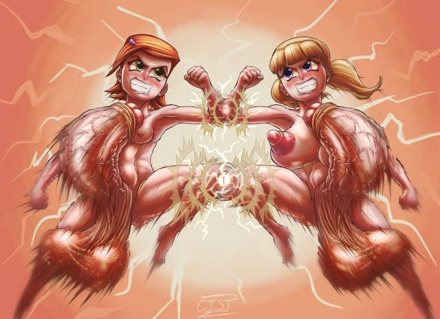 gwen tennyson+penny gadget