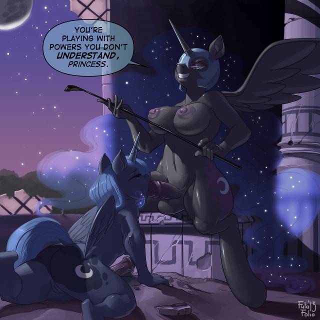 nightmare moon (mlp)+princess luna (mlp)