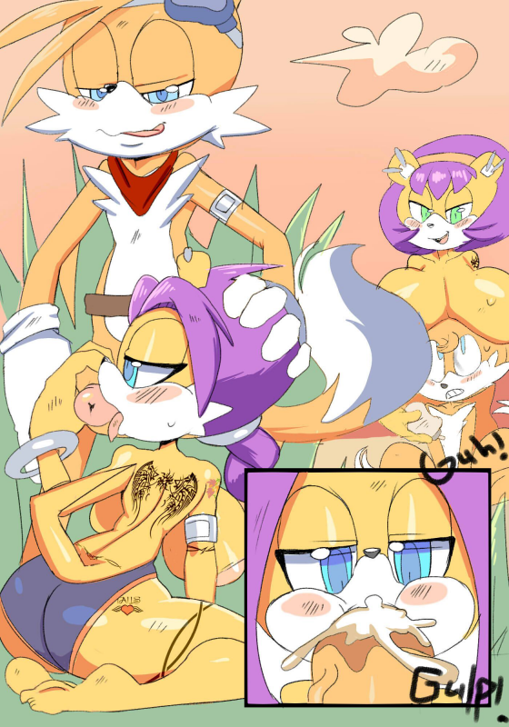 melody prower+mina mongoose+skye prower+tails