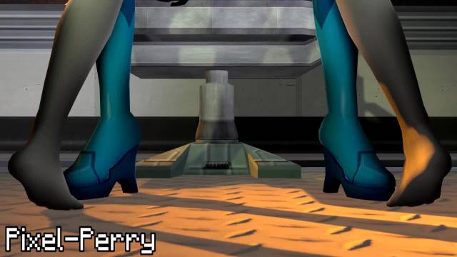 samus aran+wii fit trainer