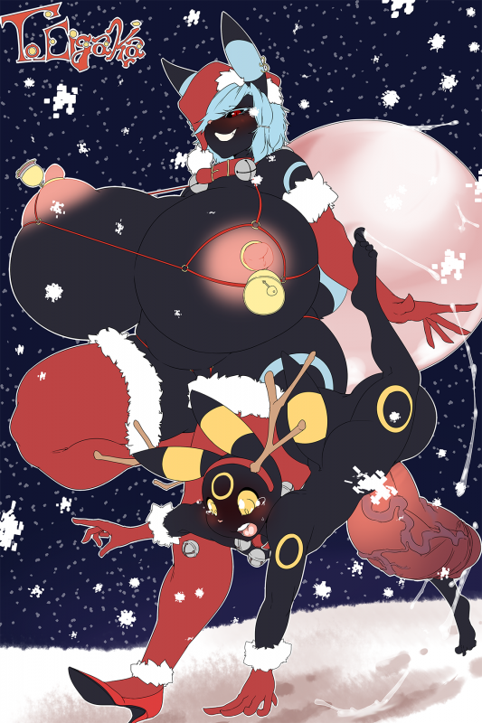 eeveelution+lucy (aikega)+umbreon