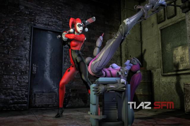harley quinn+widowmaker