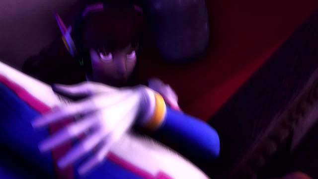 d.va+mei (overwatch)