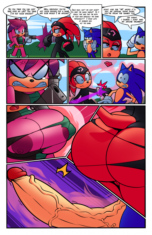 julie-su+shade the echidna+sonic the hedgehog
